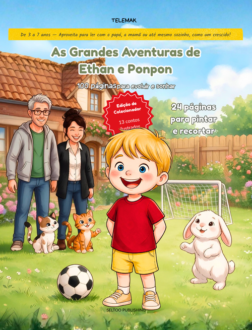 Las grandes aventuras de Ethan y Ponpon: 100 páginas para crecer y apuntar alto